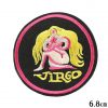 Constellation Astrology Zodiac Sign Circle Embroidered Patches - Virgo