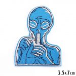 Cosmic Marijuana Bong Rip Smoking Alien