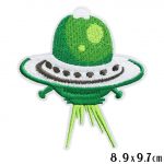 Galactic Green Spacecraft UFO