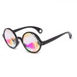Black Kaleidoscope Glasses