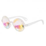 White Kaleidoscope Glasses