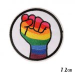 LGBT Rainbow Pride Power Fist Hand