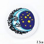 Celestial Moon Stars Evening Night