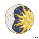 Celestial Moon Sun in Space