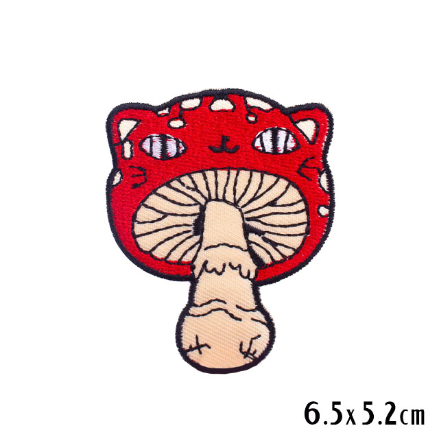 Mushroom-Kitty-Shroom-Iron-On-Embroidery-Patch