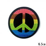 Rainbow Peace Sign Symbol