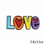 Rainbow Love Hippie Hearts