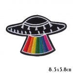 Rainbow Alien Spacecraft UFO