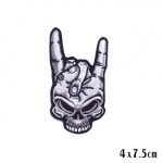 Rock On Finger Skull