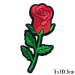 Red Rose Flower Stem