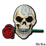 Rose Tango Smiling Skull
