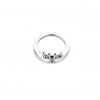 Silver Bohemian Zodiac Astrology Ring - Aries