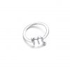 Silver Bohemian Zodiac Astrology Ring - Scorpio