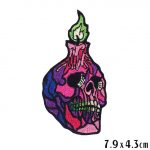 Melting Candle Crystal Skull