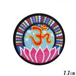 Yoga Aum Om Spiritual Pink Lotus