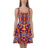 Fiery Fangs of the Serpent – Skater Dress