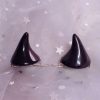 Cosplay Devil Horn Demon Clip-On Headwear Hairpin - Black
