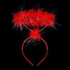Cosplay Feather Angel Halo Ring Wreath Headband Headwear - Red