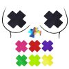 Cross Nipple Covers Sexy Breast Stickers Self Adhesive Pasties