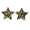 Jaguar Cheetah Leopard Cow Nipple Covers Sexy Breast Stickers Self Adhesive Pasties - Jaguar Star
