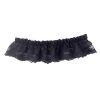 Sexy Floral Lace Lingerie Leg Garter Belt - Black