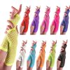 Sexy Long Fishnet Gloves Fingerless Mesh Mitten Punk Goth Cosplay