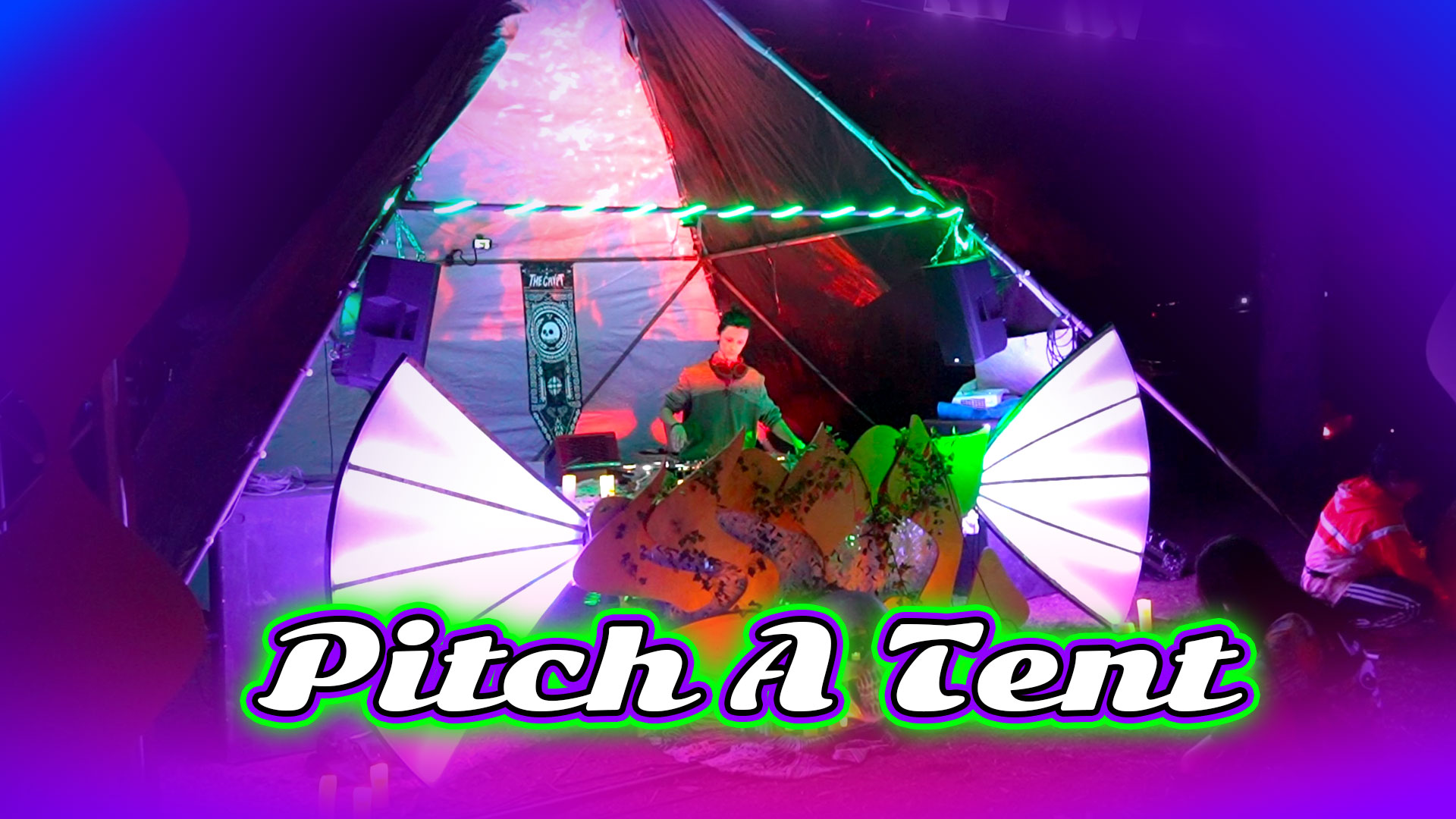 Pitch A Tent 2022 EDM Music Festival Forest Rave @ Playa Ponderosa ...