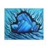 Aquamarine Dream - Canvas Art Print - 20″ x 16″ (Horizontal), 1.25