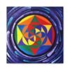 Vortex Seed - Canvas Art Print - 12″ x 12″, 1.25
