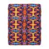 Fiery Fangs of the Serpent Fractal Sherpa Fleece Blanket - 60