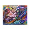 Turtle Tides - Canvas Art Print - 14″ x 11″ (Horizontal), 1.25