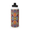 Tribal Lord Stainless Steel Water Bottle - White, 32oz