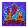 Buddha's Blossoming Brilliance - Canvas Art Print - 6