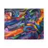 Celestial Observer - Canvas Art Print - 14″ x 11″ (Horizontal), 1.25