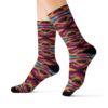 Fiery Fangs of the Serpent Sublimation Socks - M