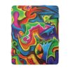 River of Birth Sherpa Fleece Blanket - 60