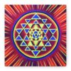 Sri Yantra Spirit Inspirer - Canvas Art Print - 6