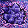 Amethyst Presence Poster Art Print