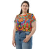 Siberian Sphynx – All Over Print Crop Tee