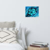 Amazonite Cluster Poster Art Print - 11×14