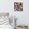 Ultraviolet Vision Poster Art Print - 16×16