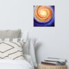 Grand Galaxy Poster Art Print - 16×16