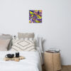 Ultraviolet Vision Poster Art Print - 18×18