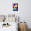 Chromatic Crescent Poster Art Print - 18×24