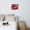 Fiery Fangs of the Serpent Poster Art Print - 18×24