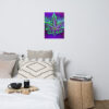 Purple Haze Blaze Poster Art Print - 18×24
