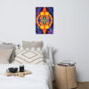 Geo Galactic Eye Poster Art Print - 20×30