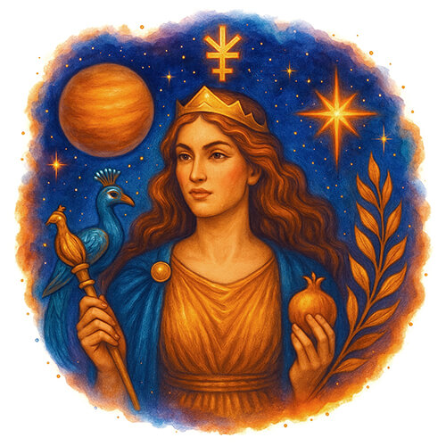 110-Juno-Nodes-Planet-Astrology-Art-Astrological-Symbol-Esoteric-Artwork-Celestial-Universe-Art-Cosmic-Space-Image