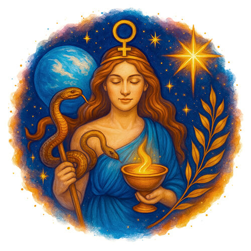 111-Hygiea-Nodes-Planet-Astrology-Art-Astrological-Symbol-Esoteric-Artwork-Celestial-Universe-Art-Cosmic-Space-Image