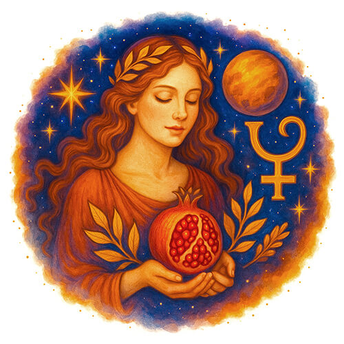 113-Proserpina-Nodes-Planet-Astrology-Art-Astrological-Symbol-Esoteric-Artwork-Celestial-Universe-Art-Cosmic-Space-Image